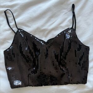 FRAME SEQUIN TOP